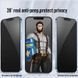 Защитное 2.5D стекло Blueo Full Cover Anti-Peep для Apple iPhone 15 Pro Max (6.7") 777-08434 фото 2