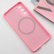 Чохол Silicone Cover Lakshmi Full Camera with MagFit для Samsung Galaxy S21 FE Рожевий 555-02046 фото 3