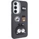 Чехол TPU Leather Toys для Xiaomi Redmi 14C / Redmi A4 / Poco C75 Monster / Black