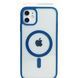 Силиконовый чехол Clear Color Case with MagSafe для iPhone 13 Синий 214-00132 фото