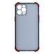 Силіконовий чохол TOTU Armor Dark with Frame для iPhone 12 Pro Max Чорний 208-00974 фото