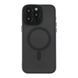 Чохол TPU+PC Magnetic Matte Camera Lens with Magsafe для iPhone 15 Pro Max Black 757-00287 фото