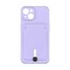 Чохол Colorfull Pocket Card з кишенею для карт для iPhone 14 Elegant Purple 208-01875 фото