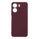Чехол Silicone Cover Full Camera для Xiaomi Redmi 13C 4G/Poco C65 Maroon 777-02791 фото
