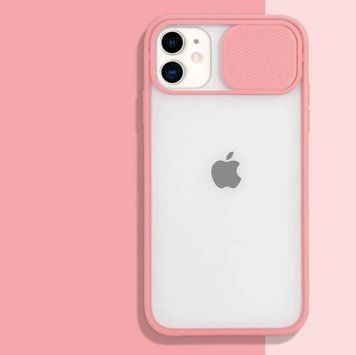Чехол Camshield mate TPU со шторкой для камеры для iPhone 12 Pro Max Розовый 206-00064 фото