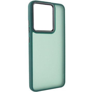 Чехол TPU+PC Lyon Frosted для Xiaomi Redmi 15C (EU) Green 656-08707 фото