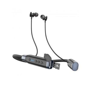 Наушники HOCO ES62 Pretty neck-hang BT earphones Black 656-00913 фото