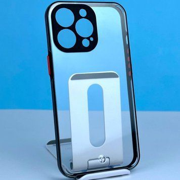 Накладка Totu Transparent з закритою камерою IPhone 11 Pro Max Чорний 208-02017 фото