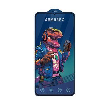 Захисне скло ARMOREX 5D High-Alum AntiDust для Xiaomi A3/Redmi 12С/10С/Poco C55/Poco C40 Чорний 204-00408 фото