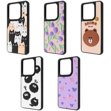 Чехол Wave Doodle Case для Xiaomi Redmi Note 14 4G (European) Peach 777-03811 фото