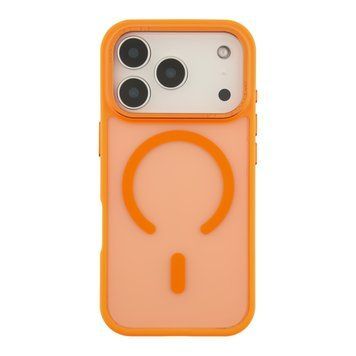 Чехол TPU+PC Goldencis Matte with MagSafe для iPhone 17 Pro Orange 2020000496779 фото