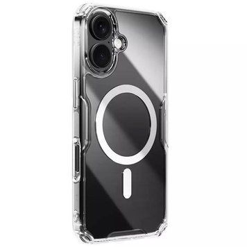 TPU чохол Nillkin Nature Pro Magnetic для Apple iPhone 17 (6.3") Transparent 777-08023 фото
