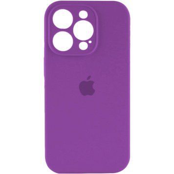 Силіконовий чохол з закритою камерою для iPhone 15 Pro Max Purple 666-01147 фото