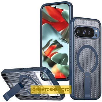 Чохол TPU Breeze with MagSafe stand для Google Pixel 9 / 9 Pro / 10 / 10 Pro Blue 777-08728 фото