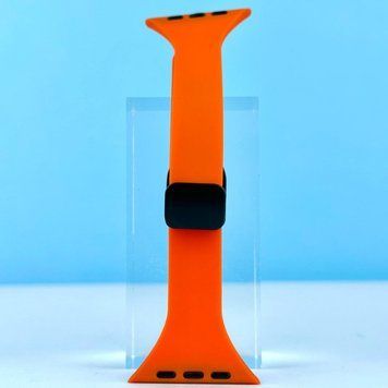 Силиконовый ремешок Thin Soft Narrow Magnetic Clasp для Apple Watch 38/40/41mm Orange 212-02836 фото