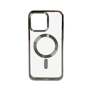 Чохол Metallic CD Magnetic для iPhone 15 Pro Max Titanium Grey 666-02740 фото