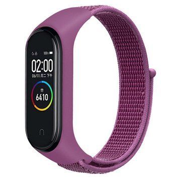 Ремешок Nylon New для Xiaomi Mi Band 3/4/5/6/7 Purple 212-01756 фото