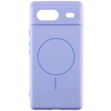 Чехол Silicone Cover Lakshmi Full Camera with MagFit для Google Pixel 7 Сиреневый 555-02097 фото