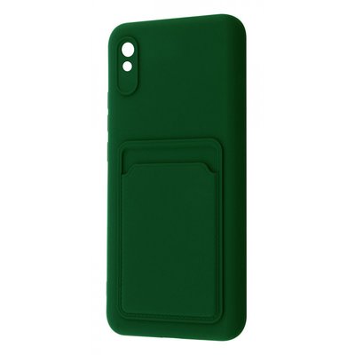 Чехол WAVE Colorful Pocket Xiaomi Redmi 9A Dark Green 777-00256 фото