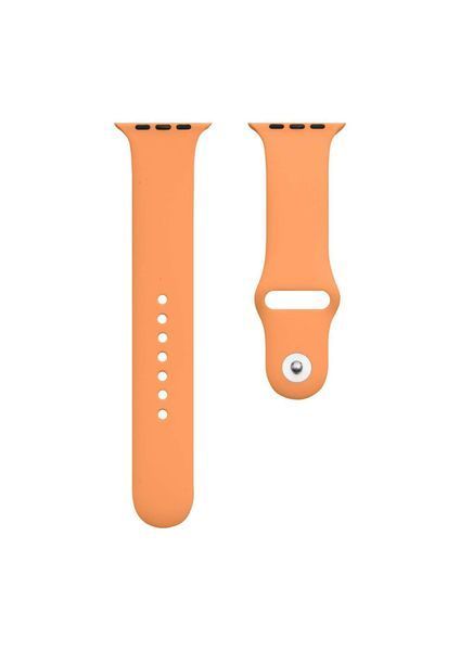 Силіконовий ремінець для Apple Watch 42/44/45/49 мм Papaya 212-00673 фото