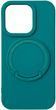 Чехол TPU Back Case Metal Stand with MagSafe для iPhone 15 Pro Turquoise 214-02155 фото