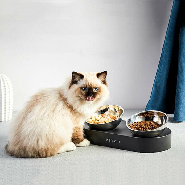 Кормушка PETKIT Fresh Nano Metal 15° Adjustable Cat Feeding Bowl (P5201) 656-00005 фото