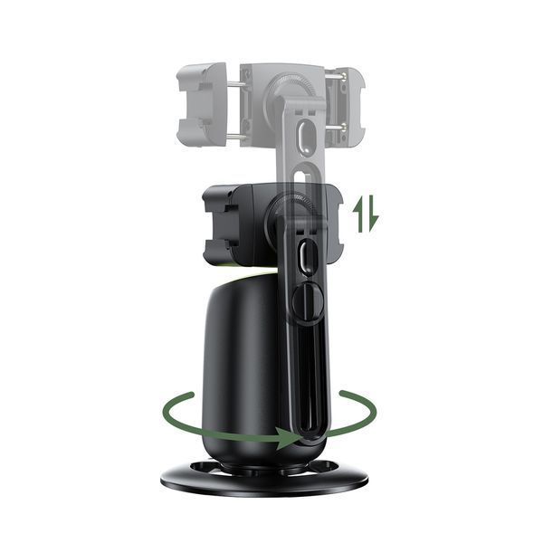 Смарт-штатив ACEFAST E44 360-degree AI intelligent follow-up PTZ Black 6974316286356 фото