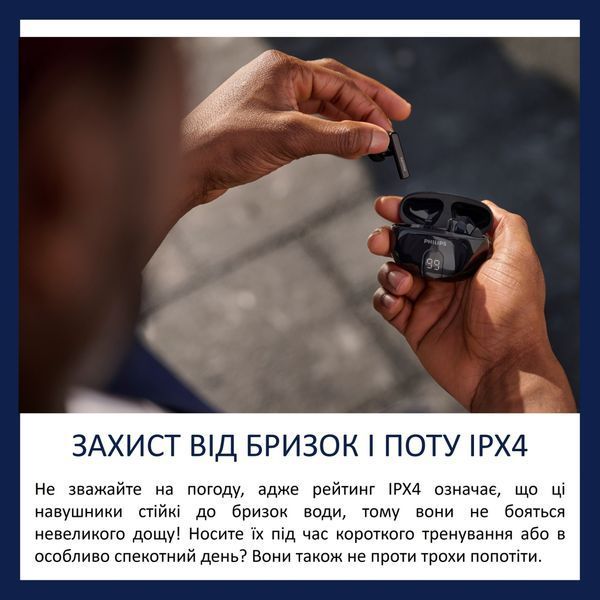 Навушники Philips TAT2520BK/00 Wireless Black (TAT2520BK/00) TAT2520BK/00 фото