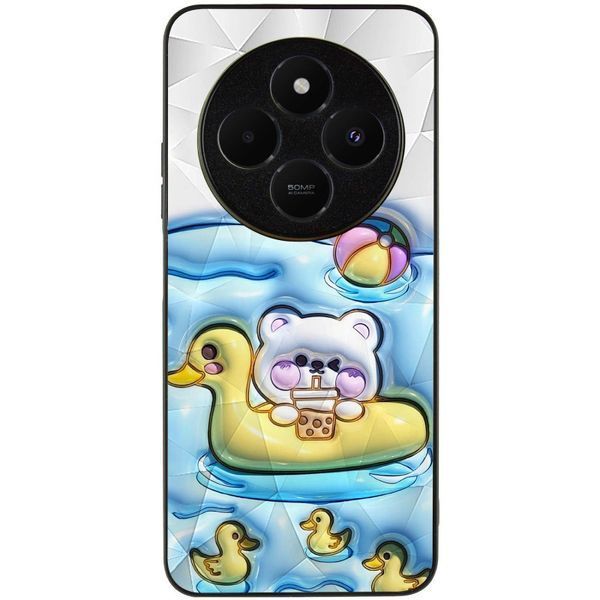 Чехол TPU+PC Prisma Fluffie для Xiaomi Redmi 12C Ducklings 777-04107 фото