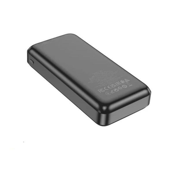 Зовнішній акумулятор HOCO J101A Astute 22.5W fully compatible power bank 20000mAh Black 656-01158 фото