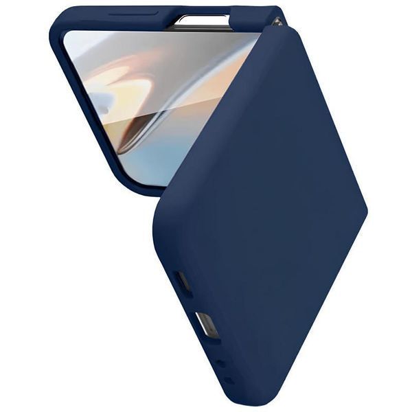 Чохол Foldables Silicone Cover Lakshmi для Samsung Galaxy Z Flip5 Midnight blue 555-03154 фото