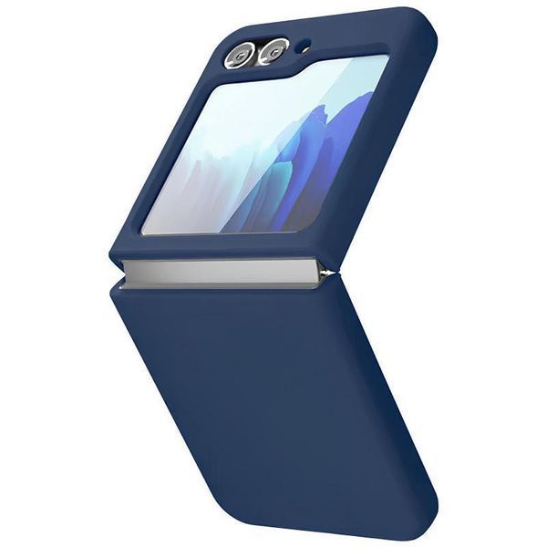 Чохол Foldables Silicone Cover Lakshmi для Samsung Galaxy Z Flip5 Midnight blue 555-03154 фото