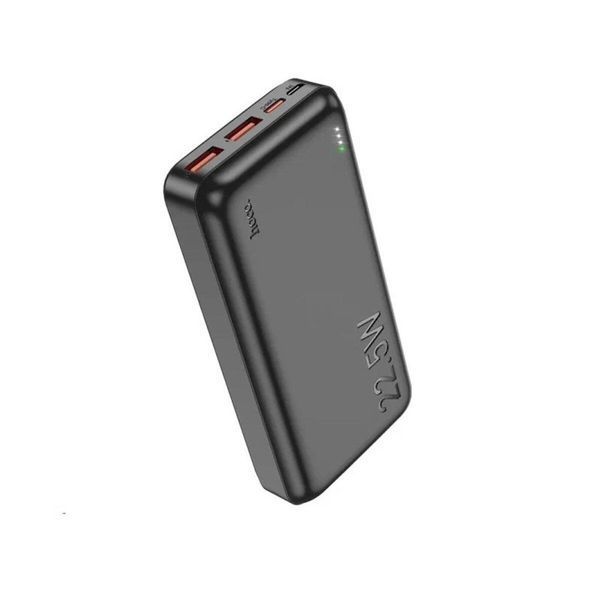 Зовнішній акумулятор HOCO J101A Astute 22.5W fully compatible power bank 20000mAh Black 656-01158 фото