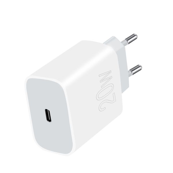 Сетевое зарядное устройство Wuw C176 3.0A 20W Fast Charger Type C PD Белое 209-00184 фото