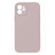 Силиконовый чехол с закрытой камерой для iPhone 12 Pink-Sand 333-00787 фото