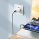 Кабель BOROFONE BX87 USB to iP 2.4A,1m, nylon, aluminum connectors, Black 6974443389005 фото 4