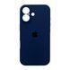 Силиконовый чехол с закрытой камерой для iPhone 17 Dark Blue 666-04176 фото