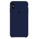 Силиконовый чехол для iPhone Xs Max Dark Blue 208-00181 фото