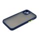 Силиконовый чехол с закрытой камерой Avenger Totu для iPhone 11 Pro Navy Blue 208-00662 фото