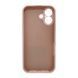 Силиконовый чехол с закрытой камерой для iPhone 17 Dusty Pink 666-04226 фото 3