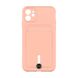 Чохол Colorfull Pocket Card з кишенею для карт для iPhone 12 Pink Sand 208-01814 фото