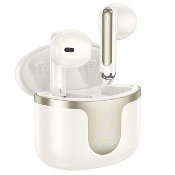 Беспроводные наушники HOCO EQ7 Snowflake true wireless BT headset Milky White 656-01623 фото