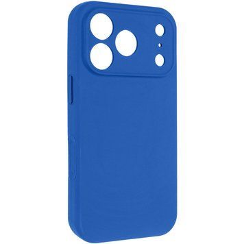 Силіконовий чохол Silk Full Camera Protective для Apple iPhone 17 Pro Max / 18 Pro Max (6.9") Capri Blue 777-09543 фото