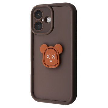 Чехол Pretty Case iPhone 16 Bear/Brown 208-04125 фото