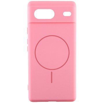 Чехол Silicone Cover Lakshmi Full Camera with MagFit для Google Pixel 7 Розовый 555-02098 фото