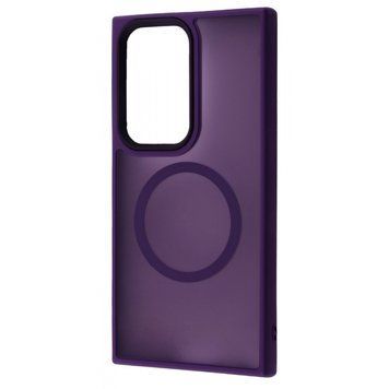 Чохол WAVE Matte Insane Case with Magnetic Ring для Samsung Galaxy S24 Ultra Deep purple 656-07738 фото