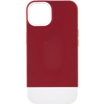 Чохол TPU+PC Bichromatic для Apple iPhone 11 Pro Max (6.5") Wine / White 555-03925 фото