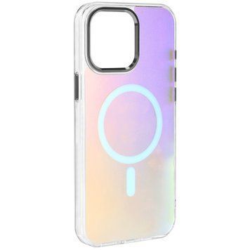Чохол TPU Lunar Glow (MagFit) для Apple iPhone 14 Pro (6.1") Titanium Grey 214-03553 фото