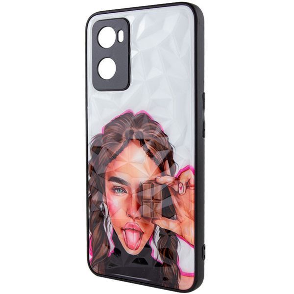 TPU+PC чохол Prisma Ladies для Oppo A57s / A77s Chocolate 777-07174 фото