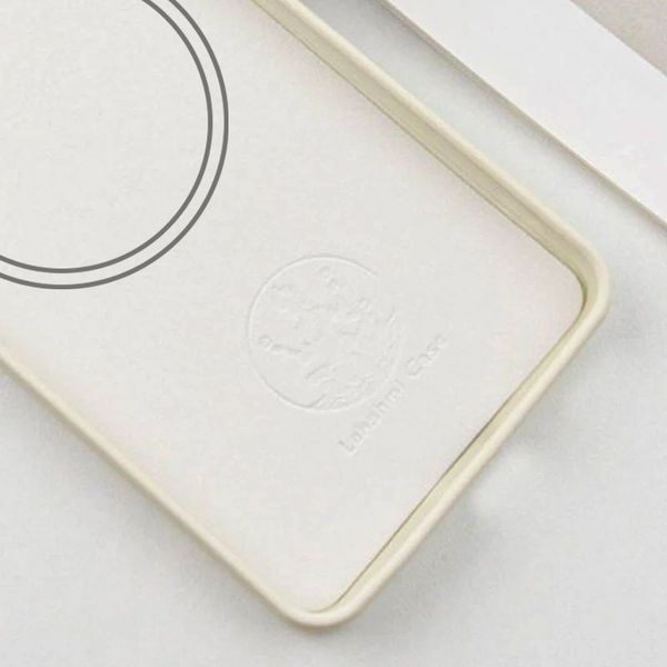Чохол Silicone Cover Lakshmi Full Camera with MagFit для Motorola Moto G75 5G Білий 555-02048 фото